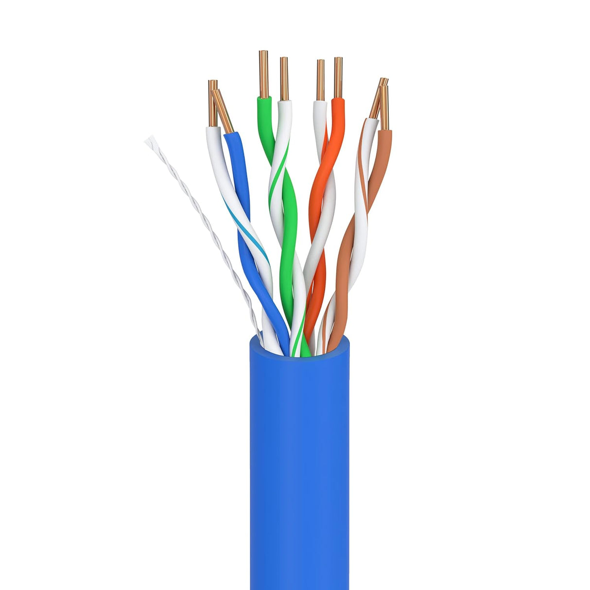 Cat5e Ethernet Cable 1000ft | Plenum (CMP) | UTP 24AWG | 350MHz