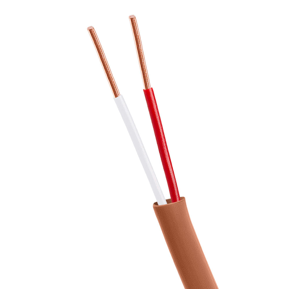 Thermostat Wire 18AWG Solid Bare Copper CMR Brown – 2 3 4 5 8 Conductors
