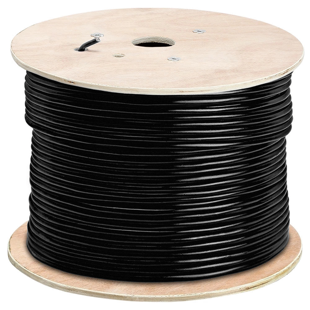Cat6 Ethernet Cable CMR Riser Shielded 23AWG Solid Bare Copper 600MHz 1000ft