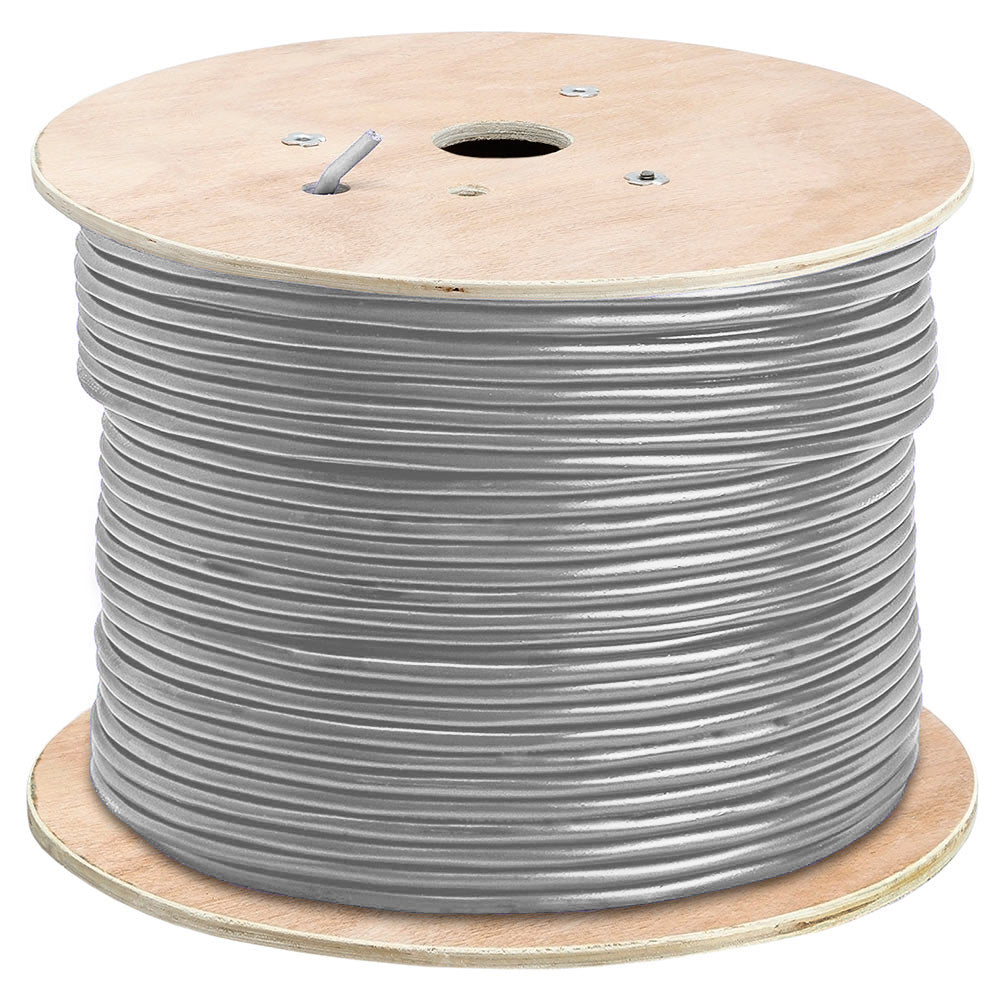 Cat5e Riser Ethernet Cable Shielded 350MHz F/UTP 24AWG CMR 1000ft