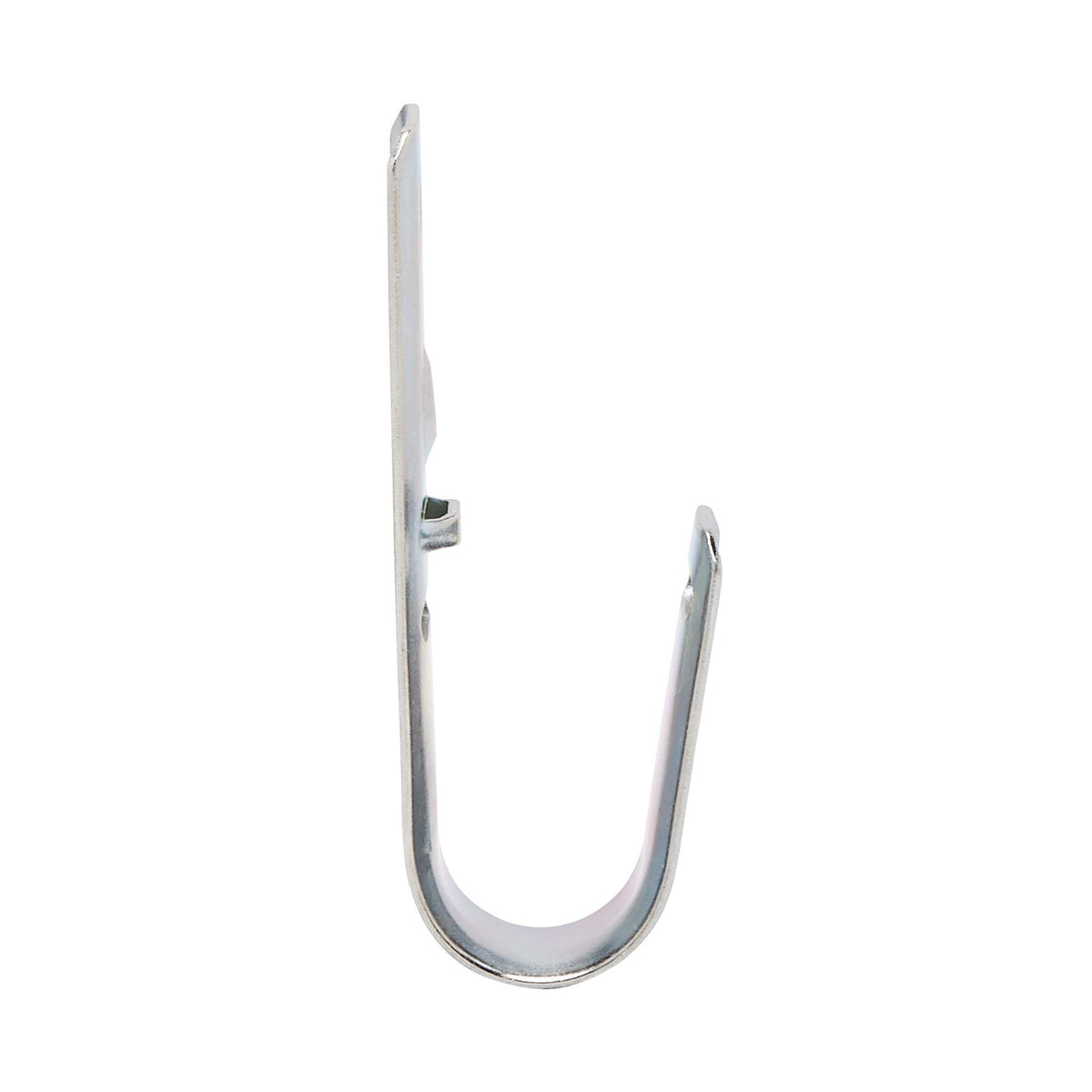3/4in Wall Mount J-Hook Cable Support 25-Pack Galvanized Steel Flat Surface