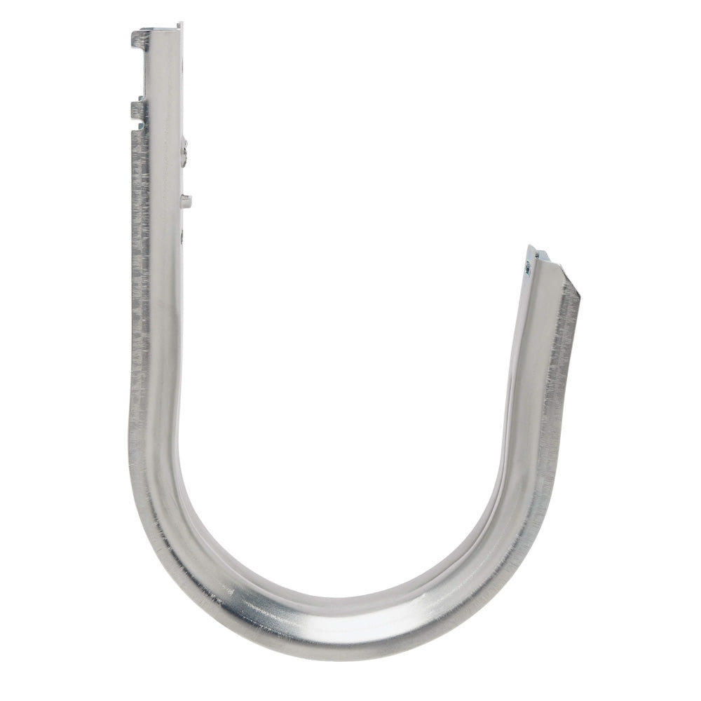 4in Wall Mount J-Hook Cable Support 25-Pack Galvanized Steel Flat Surface