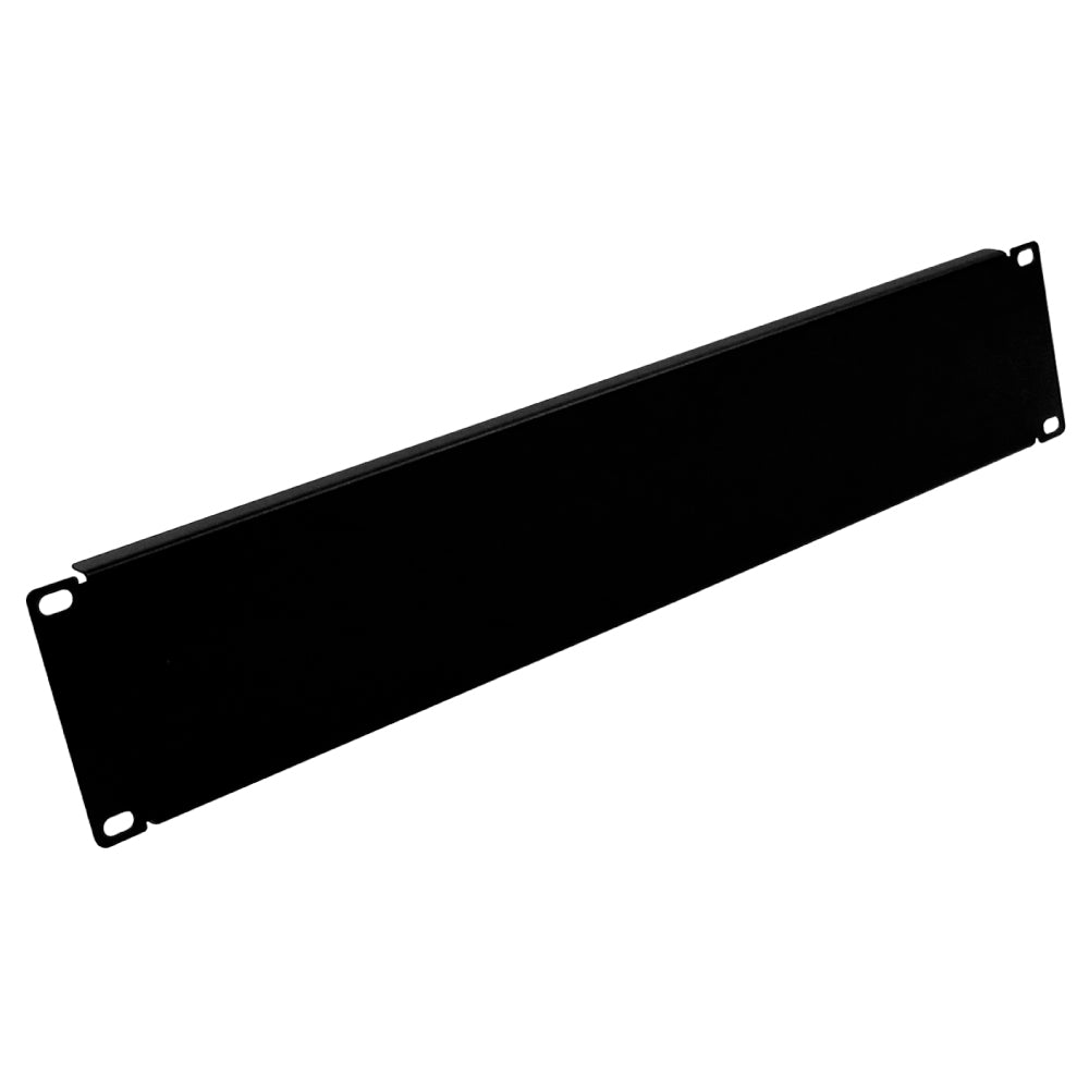 2U Blank Rack Panel 5-Pack Filler Spacer for 19in Server Cabinet Cold Rolled Steel Black