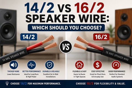 14/2 vs 16/2 Speaker Wire: Which Should You Choose?