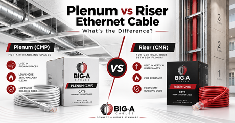 Plenum vs Riser Ethernet Cable: What's the Difference?