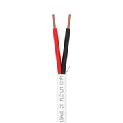 Control Cable Unshielded 18AWG 2 Conductor Plenum CMP Stranded 1000ft White