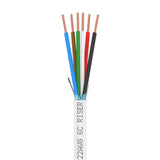 Control Cable Shielded 22AWG 6 Conductor Riser CMR Stranded Copper 1000ft 500ft