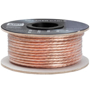 Speaker Wire 12AWG 2 Stranded Conductors Clear Jacket