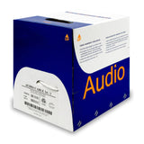 Speaker Wire 14AWG 2 Stranded Conductors OFC In-Wall CMR Riser CL3R 500ft