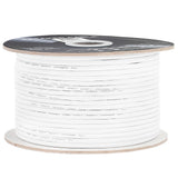 In-Wall Speaker Wire 16AWG 4 Stranded Conductors CL2 Rated White