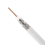RG6 Coaxial Cable 18AWG 75 Ohm CMR Bulk Dual & Quad Shield 500 or 1000 ft
