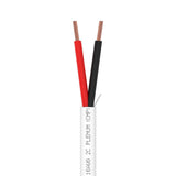 Plenum Control Cable Unshielded 16AWG 2 Conductor CMP Stranded Copper 1000ft Black White