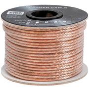 Speaker Wire 12AWG 2 Stranded Conductors Clear Jacket