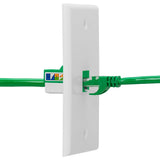 Cat6 Punch Down Keystone Jack 110 IDC RJ45 Black White Blue Green Yellow