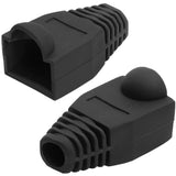 RJ45 Strain Relief Boot 50-Pack for Cat5e Cat6 Ethernet Cables 6 Colors