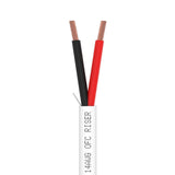Speaker Wire 14AWG 2 Stranded Conductors OFC In-Wall CMR Riser CL3R 500ft