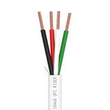 Speaker Wire 16AWG 4 Stranded Conductors OFC In-Wall CMR Riser CL3R 500ft