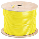 Cat5e Shielded Riser Ethernet Cable 1000ft 24AWG Solid Bare Copper 350MHz CMR ETL Listed