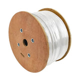 Plenum Control Cable Unshielded 18AWG 6 Conductor CMP Stranded Copper 1000ft White