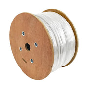 Plenum Control Cable Unshielded 18AWG 6 Conductor CMP Stranded Copper 1000ft White
