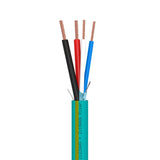 Control Cable 18AWG 2C + 22AWG 2C Shielded Riser CMR Automation 1000ft Teal