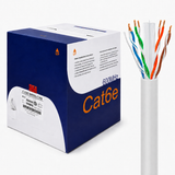 Cat6 Riser Ethernet Cable 1000ft 23AWG Solid Bare Copper 600MHz PoE++ CMR ETL Listed