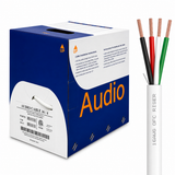 Speaker Wire 16AWG 4 Stranded Conductors OFC In-Wall CMR Riser CL3R 500ft