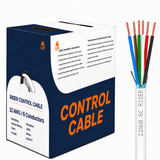 Control Cable Shielded 22AWG 6 Conductor Riser CMR Stranded Copper 1000ft 500ft