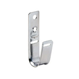 3/4in Wall Mount J-Hook Cable Support 25-Pack Galvanized Steel Flat Surface