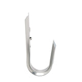 1-5/16in Wall Mount J-Hook Cable Support 25-Pack Galvanized Steel Flat Surface