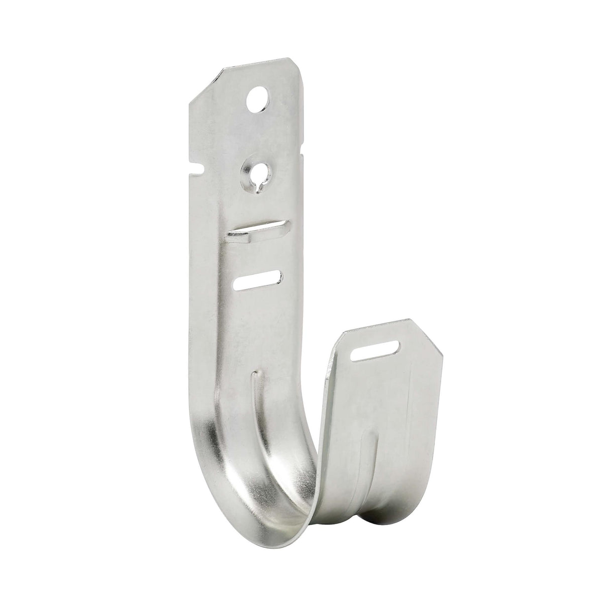 2in Wall Mount J-Hook Cable Support 25-Pack Galvanized Steel Flat Surface