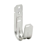 2in Wall Mount J-Hook Cable Support 25-Pack Galvanized Steel Flat Surface