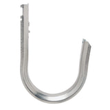 4in Wall Mount J-Hook Cable Support 25-Pack Galvanized Steel Flat Surface