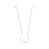 3/4in Ceiling Mount J-Hook Cable Support 25-Pack Galvanized Steel Flat Surface Wall