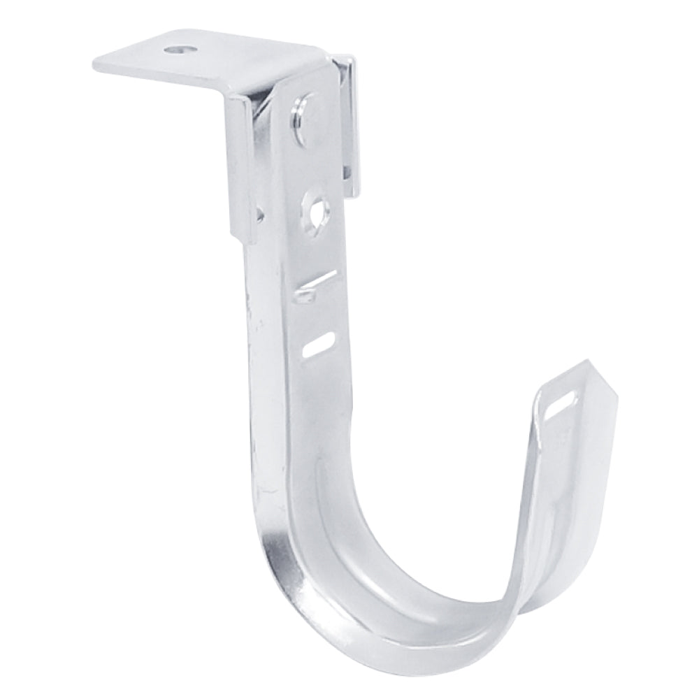 2in Ceiling Mount J-Hook Cable Support 25-Pack Galvanized Steel Flat Surface Wall