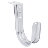 4in Ceiling Mount J-Hook Cable Support 25-Pack Galvanized Steel Flat Surface Wall
