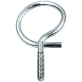 1.5in Bridle Ring Cable Support 100-Pack Solid Steel 1/4in Threaded Screw Indoor Outdoor