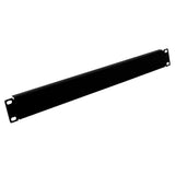 1U Blank Rack Panel 5-Pack Filler Spacer for 19in Server Cabinet Cold Rolled Steel Black