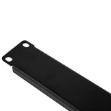 1U Blank Rack Panel 5-Pack Filler Spacer for 19in Server Cabinet Cold Rolled Steel Black