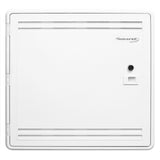 15in Structured Wiring Enclosure Wi-Fi Friendly Plastic Empty Lockable Hinged Door White