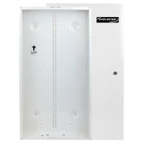 28in Structured Wiring Enclosure Empty White Powder-Coated Steel UL Listed Home Network