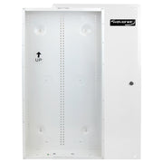 28in Structured Wiring Enclosure Empty White Powder-Coated Steel UL Listed Home Network