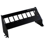 8-Port Keystone Jack Panel Module Blank Snap-in Design for Structured Wiring Enclosure