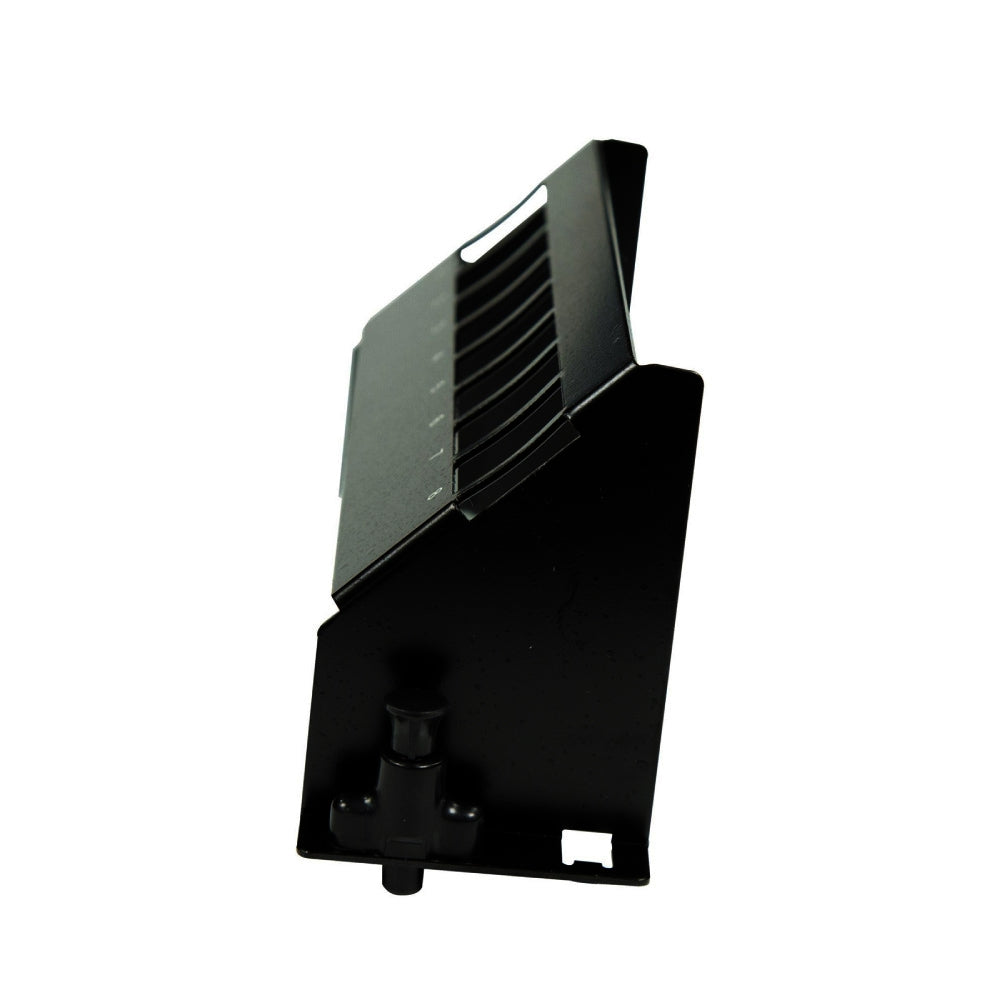 8-Port Keystone Jack Panel Module Blank Snap-in Design for Structured Wiring Enclosure