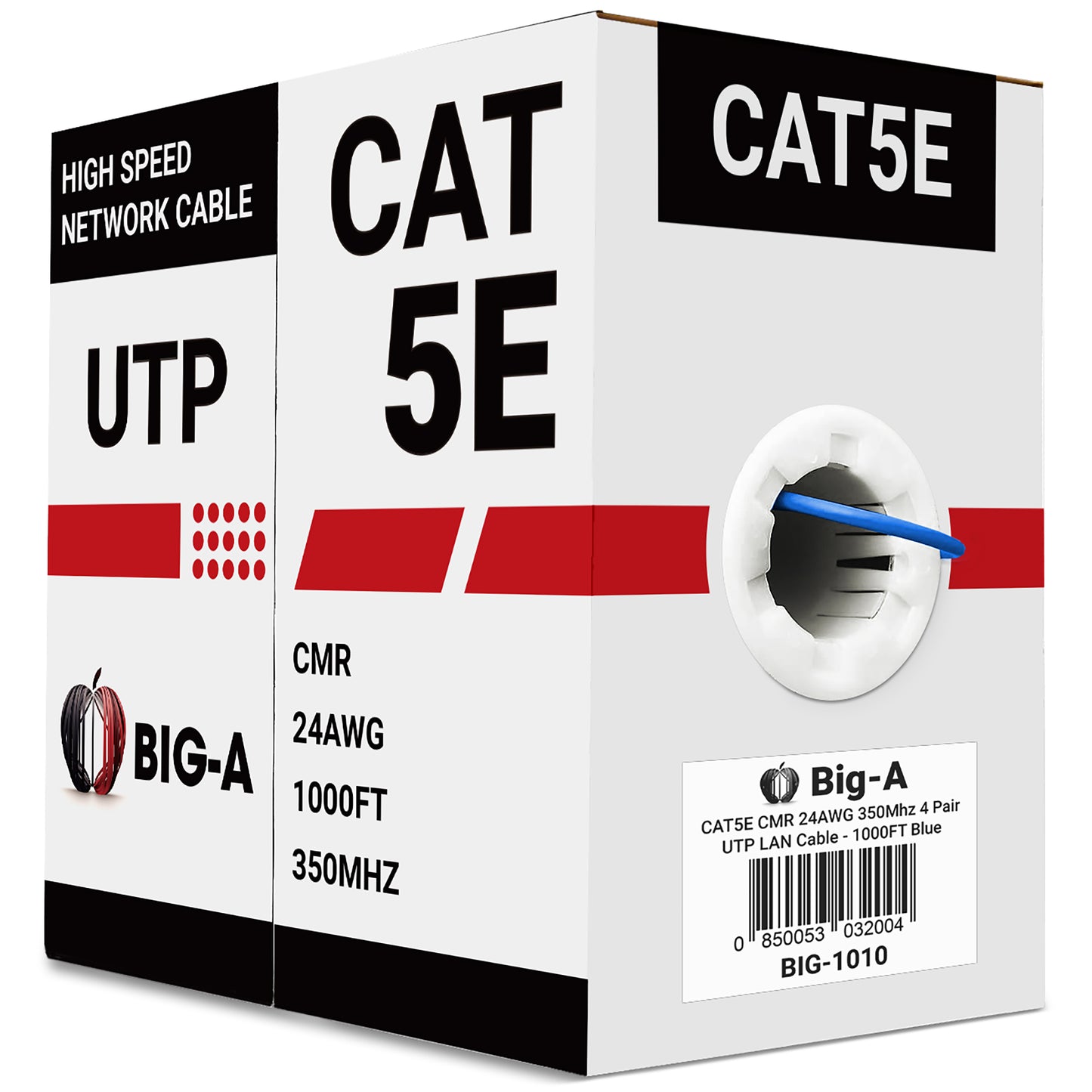 Cat5e Riser Ethernet Cable | Unshielded | CMR, 24AWG, UTP