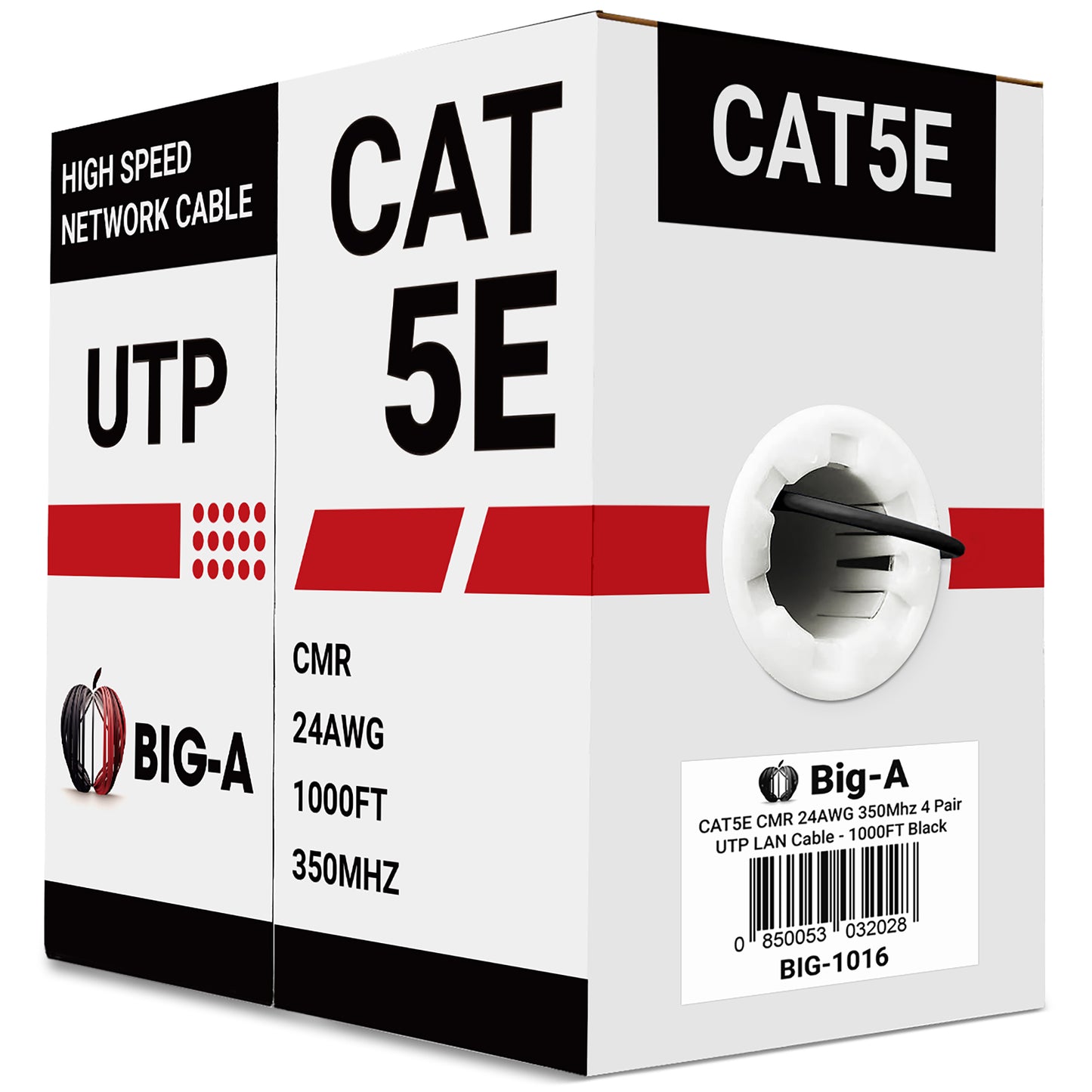 Cat5e Riser Ethernet Cable | Unshielded | CMR, 24AWG, UTP